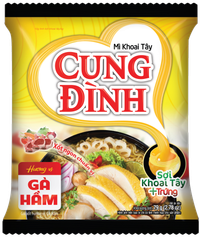 Instant noodle soup (Hot & sour shrimp, crab with laksa, Stew chicken, Stew beef flavors) - Image 2