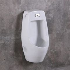 Modern Design Eco-Friendly Wall Mounted Urinal Integrated Intelligent Sensor Urinal Waterless Men's Ceramic Urinal - Image 1