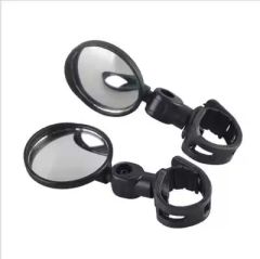 Bicycle Accessories Convex Mirror Round Bike Rear View Mirror Cheap Bicycle Side Mirrors for Handlebars 3cm Lens - Image 2