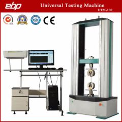 100kn Instron Computer Universal Tensile Testing Machine Trademark EBP Weight 100-500Kg Model NO. UTM-100 Maxcapacity - Image 1
