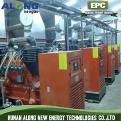 125kVA 100kw Biogas Generator Set with CHP Unit Heat Recovery System - Image 5