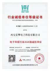 Certificate of Industry Integrity Unit certificate from Hangzhou Ragine Electronic Technology Development Co., Ltd.