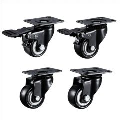 Light Duty PVC Swivel Caster Wheel - Image 2