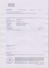 Food grade certificate for milk tube(SGS FDA) certificate of Chuangpu Animal Husbandry Technology (Suzhou) Co., Ltd. – certificate photo, supplier certificates section
