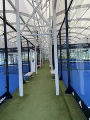 High Quality Strong Stability Padel Court with Roof for for Weather Protection - Qingdao Luckin Sports Factilities Co., Ltd