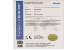 CE EN60204-1 2006+A2009 certificate from Shanghai Win Star Woodworking Machinery Co., Ltd.