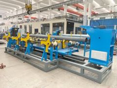 CNC Two Stations Metal Pipe Grooving Machine Voltage 380V Condition New Model NO. 200 Trademark Soar Certification CE Pipe Size 42-250mm - Image 3