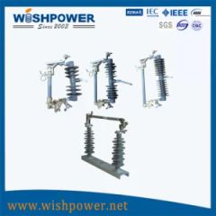 Medium Voltage Fuse Cut out Origin China Fusing Speed FF Shape Split Type Usage High Voltage Model NO. HRW-35kV HS Code - Image 1
