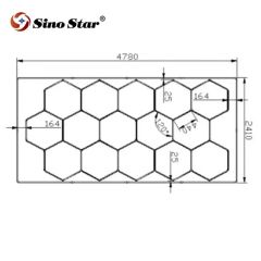 Standard Design Car Tools Repair Portable Rechargeable LED Work Light Car Inspection Tools - Image 2