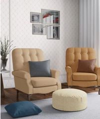 Italian  Leather Fabrics Color Gray Brand Rocco Brown Material Polyester Product Type Leather Usage/Application Sofa - Image 2