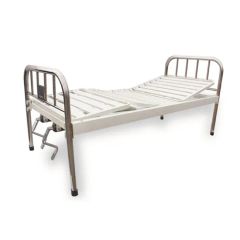 Lk Hot Selling Two Functions Stainless Steel Patient Bed Manual Hospital Bed - Qufu Lekang Medical Technology Group Co., Ltd.