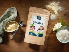 Natural Baobab Powder Rich Fruit Ingredient For Beverage Blends Smoothies Desserts Baking Mixes Nutrition Products - Image 2