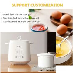 Quick Prep Compact Ceramic Egg Cooker with Versatile Cooking Options - Image 2