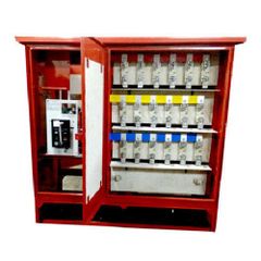 LT Mini Feeder Pillars IP Rating IP55 Material Mild Steel Phase Type Three Phase Operation Voltage 415 V Automation Grade - Image 1