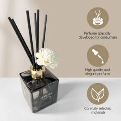 200ml Wholesale Wedding Luxury Design Gift Set Packaging Box Aroma Rattan Sticks Glass Bottle Reed Diffuser - Image 2