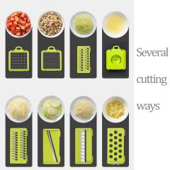 Multifunction Professional Grater, Stainless Steel, Best for Parmesan Cheese, Vegetables Ginger - Image 5