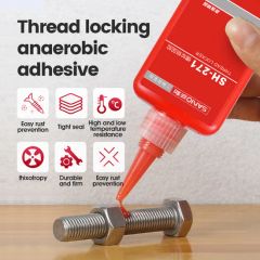 Locks & Seals Threaded Fasteners Anaerobic Adhesive Sanvo High Performance Thread Sealant Sh-100 - Image 3