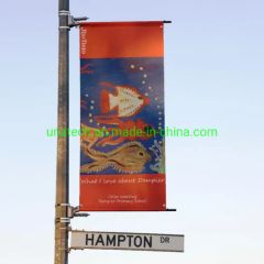 Outdoor Street Light Pole Advertising Sign Flex Media Banner Arm - Image 1