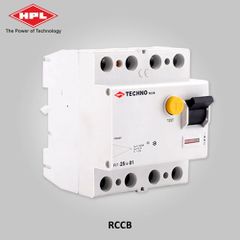 Hpl Rccb 40 A 2P 30 Ma, 2 Pole Pole 2 Pole Rated voltage 240 V Protection Type Electrical Leakage Current Detection Safety Function Trip Against Electric Shock From Indirect - Aankol Controls