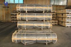 Good Quality Graphite Electrodes with Nipple Trademark YJ Origin Dezhou HS Code 85451100 Composition Carbon Model NO. - Image 4