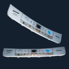 Chemical Proof Plastic Injection Molding Part Washing Machine Operating Control Panel - Image 1