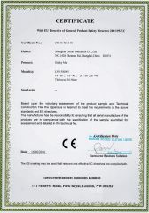 CE for sticky mat certificate from Shanghai Leenol Industrial Co., Ltd.