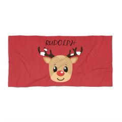 Hot Sale Custom Microfiber Christmas Printed Tapestry Towel Microfibre Double Sided Fleece Beach Towel with Logo Custom Print - Nantong BeautyShow Textile Co., Ltd