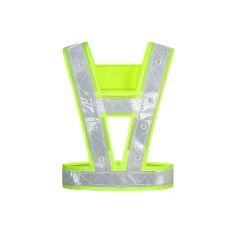 Safety LED Riding Night Clothing Security Staff Reflective Vest - Image 4