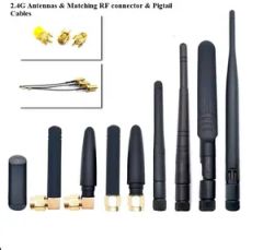 433MHz Rubber Foldable Antennas VSWR <1.5 Origin China Color Black Color Trademark Gerbole HS Code 8517707001 Name 433MHz - Image 3