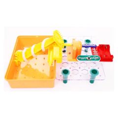 DIY Assemble Science Waterwheel Rotating Model Toy Colorful 21x6x15cm NH720041 15D EN71 - Image 3