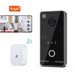 TCP/IP WiFi Tuya Smart Intercom System with RF433&RFID Unlock Wireless Doorbells Home Security Villa Panel - Image 2
