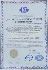 ISO certificate certificate from Jinan Sinoheng Import and Export Co., Ltd.