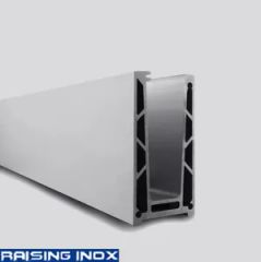 1.5 kN Adjustable Frameless Aluminium Glass Balustrade with CE Certificate/Aluminium Profile - QINGDAO RAISING INOX CO., LTD.