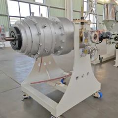 High Precision HDPE Pipe Extruder Machine with Vacuum Calibrator & Haul-off - Image 6