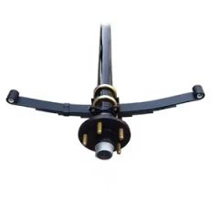 Factory Outlet Standard Axle Kits Suspension Drop Axle 10 Inch Electric Brake for with Axle - Image 4