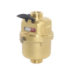 Vertical Pure Water Storage Brass High Quality Water Meter Origin China Trademark BINGO Model NO. WM-V-20 Install - Image 1