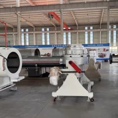 High-Strength Thermoplastic HDPE Plastic Granule Pipe Extruder - Image 6