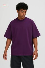 Plain T-Shirt – Basic Unisex Crew Neck – product photo 3, product detail gallery