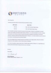 Trailer Wheel Certification certificate from Ningbo Soaring Trailer Parts Co., Limited