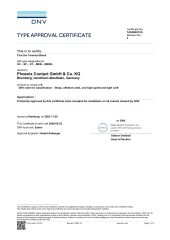 DNV certificate from Nanjing Inter Tech Co., Ltd.