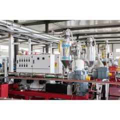Single Screw Servo Extruder with Temperature Control Drip Irrigation Pipe Production Line Machine - RUNWOO (TIANJIN) NEW MATERIAL TECHNOLOGY CO., LTD