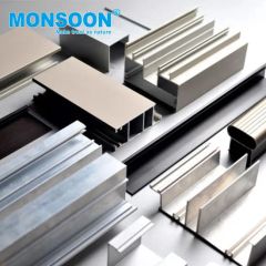 Furniture Hardware Cabinet Aluminum Frame Extrusion Powder Coating Color Windows Doors Aluminum Profiles - Image 3
