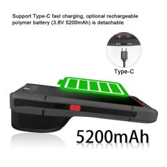 5.5 Inch Thermal Label PDA Mobile Printer Smart Terminal Bluetooth Printer - Image 5