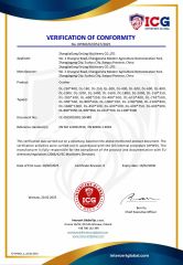 CE certificate from Zhangjiagang Deling Machinery Co, Ltd