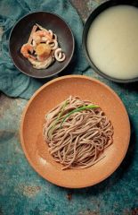 Normal Dried Buckwheat Tea Soba Noodle Production 0.2kg - Image 4