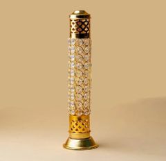 Brass Incense Holder, For Puja Size 7inch Color Golden Weight 200gm Material Brass Finish Polished Usage/Application - Image 2