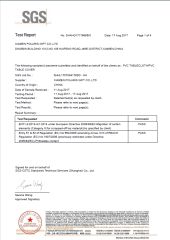 REACH CERTIFICATE certificate from Xiamen Polaris Gift Co., Ltd.