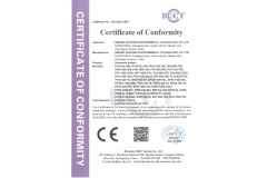 ballast CE+LVD certificate certificate from Ningbo Sunfine Environmental Technology Co., Ltd