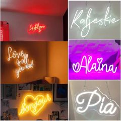 Multi-Color Changing LED Neon Light Sign for Dynamic Bars Party Light - Image 5