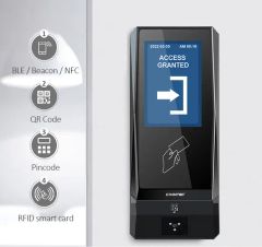 Sdk 3.5 Inch Linux WiFi LAN-Based Time Attendance Machine WiFi Ethernet RFID Qr Code Reader with Function Keys - Image 5